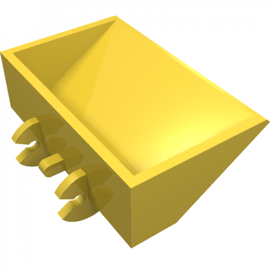 Vehicle Digger Bucket Smooth 3 x 5 x 1 1/3
