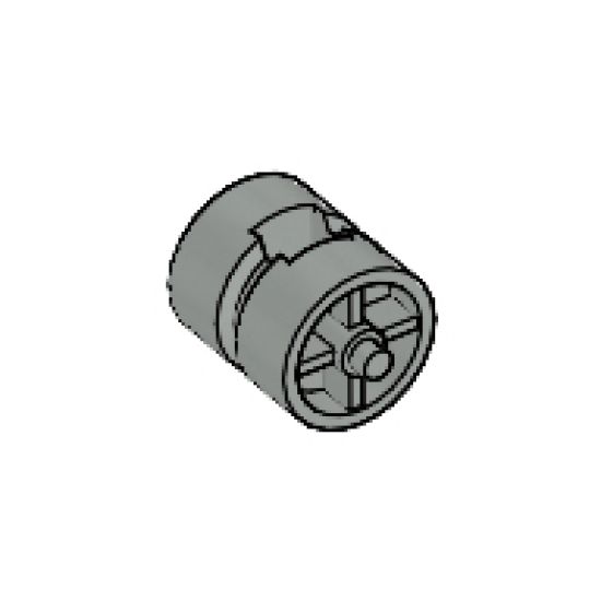 Wheel Center Wide with Stub Axles (Tricycle)
