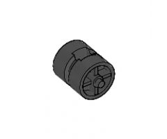 Wheel Center Wide with Stub Axles (Tricycle)