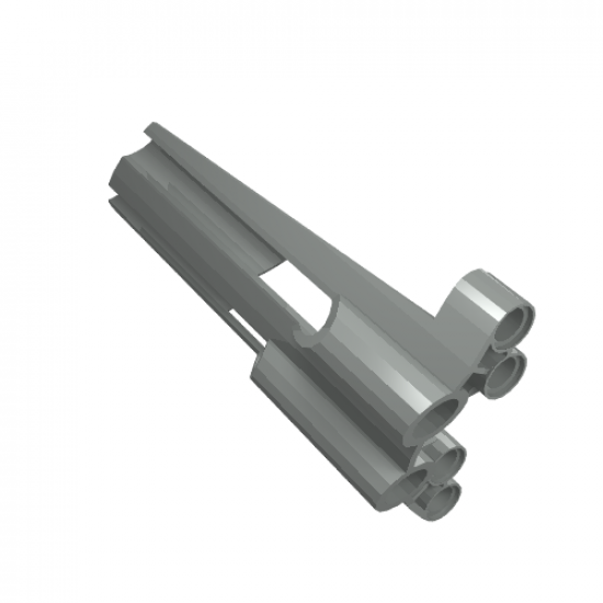 Technic, Panel Fairing # 3 Large Long, Large Holes, Side A
