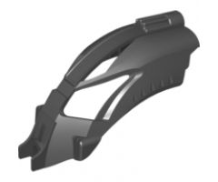 Windscreen 15 x 8 x 9 Curved Cockpit Cover with Side Cutouts