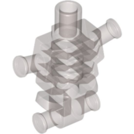 Torso Skeleton, Angular Rib Cage, Plain