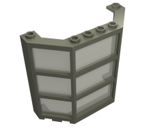 Window Bay 3 x 8 x 6 with Trans-Black Glass