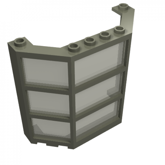 Window Bay 3 x 8 x 6 with Trans-Black Glass