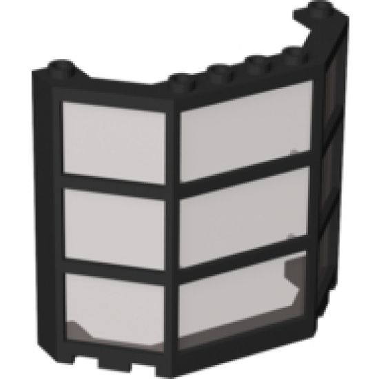 Window Bay 3 x 8 x 6 with Trans-Black Glass