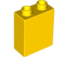 Duplo, Brick 1 x 2 x 2 with Tomahawk Pattern