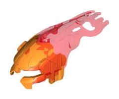 Bionicle, Kanohi Mask Berix with Marbled Orange Face