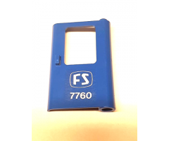 Door 1 x 4 x 5 Train Right with Italian Train Logo and '7760' Pattern (Sticker) - Set 7760