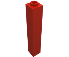 Brick 1 x 1 x 5 - Blocked Open Stud or Hollow Stud
