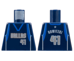 Torso NBA Dallas Mavericks #41 Pattern
