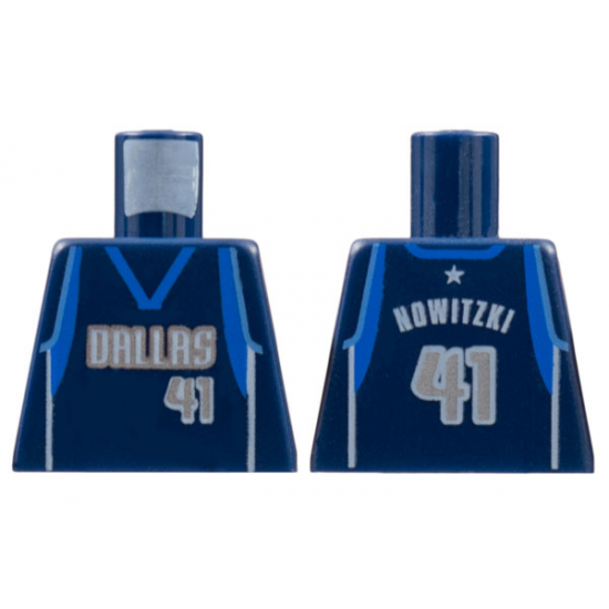Torso NBA Dallas Mavericks #41 Pattern