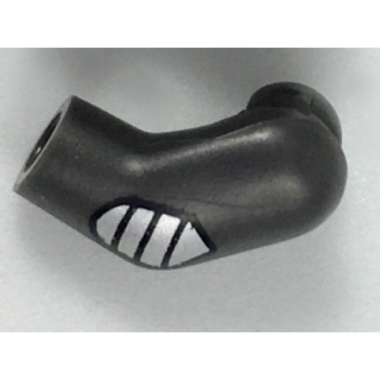 Arm, Left with Silver Elbow Pad Pattern