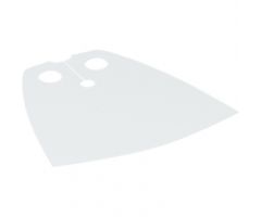 Minifigure, Body Wear Cape Cloth, Standard - Shiny Starched Fabric - Height 3.9 cm