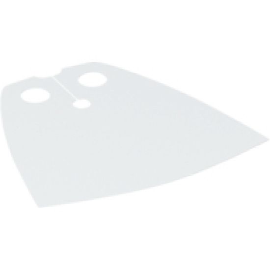 Minifigure, Body Wear Cape Cloth, Standard - Shiny Starched Fabric - Height 3.9 cm