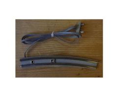 Train, Track 12V Conducting Rail Curved with Connection Wire and Short Connector