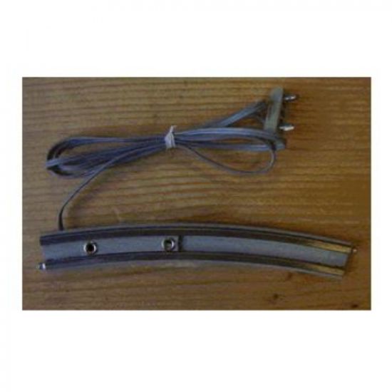 Train, Track 12V Conducting Rail Curved with Connection Wire and Short Connector