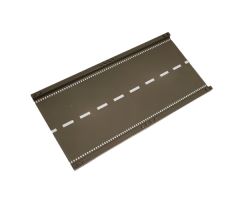 Baseplate, Road 32 x 16 Ramp, Straight with White Center Stripe Pattern