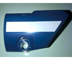 Technic, Panel Fairing # 2 Small Smooth Short, Side B with White Stripe Pattern (Sticker) - Set 41999