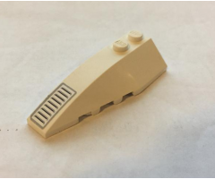 Wedge 6 x 2 Left with Vent Pattern (Sticker) - Set 4210