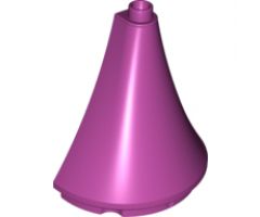 Duplo, Building Roof Spire Half 4.5 x 2 x 4