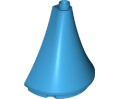 Duplo, Building Roof Spire Half 4.5 x 2 x 4