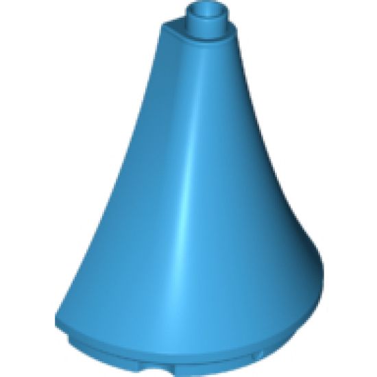 Duplo, Building Roof Spire Half 4.5 x 2 x 4