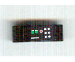 Technic, Liftarm 1 x 3 Thick with Red, Green and White Buttons Pattern Model Left (Sticker) - Set 8010