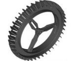 Wheel Hard Plastic Spoked Giant Thin (160mm D. x 28mm)