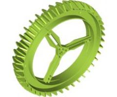 Wheel Hard Plastic Spoked Giant Thin (160mm D. x 28mm)
