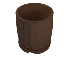 Container Barrel 4 x 4 x 3.5