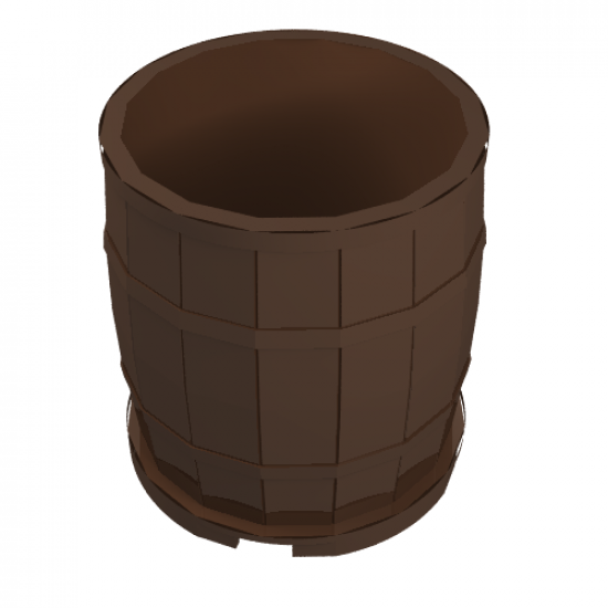 Container Barrel 4 x 4 x 3.5