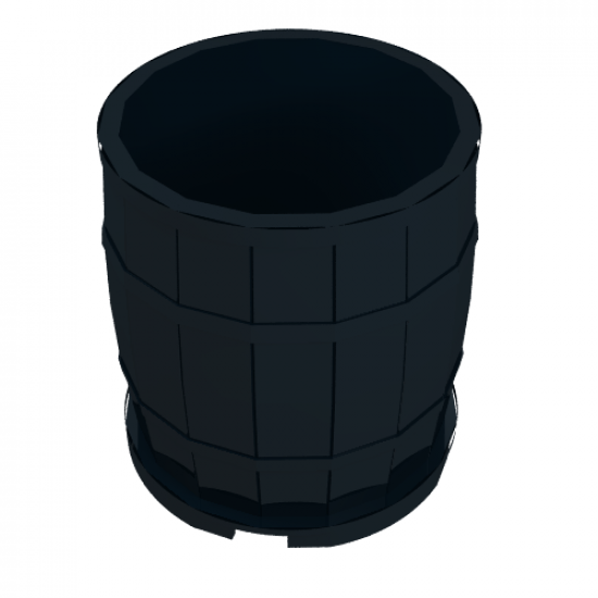 Container Barrel 4 x 4 x 3.5