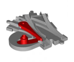 Duplo, Train Track Switcher with Red Switch