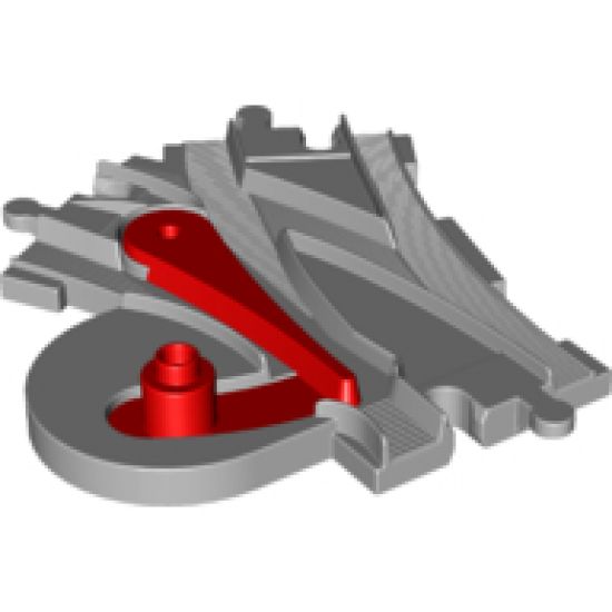 Duplo, Train Track Switcher with Red Switch
