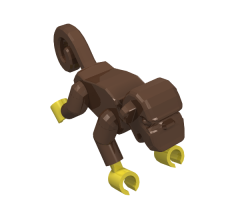Monkey with Yellow Hands and Feet