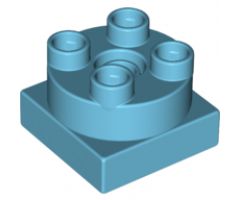Duplo Turntable Swivel 2 x 2 with Round Top