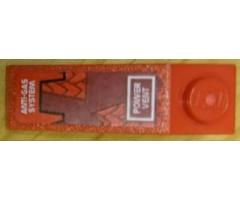 Slope 33 3 x 1 with 'ANTI-GAS SYSTEM' and 'POWER VENT' Pattern (Sticker) - Set 8111