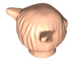 Minifigure, Head, Modified Goblin Plain