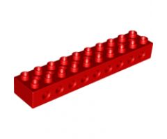 Duplo Technic Brick 2 x 10 with 9 holes