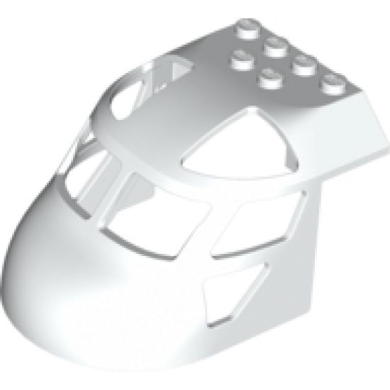 Aircraft Fuselage Forward Top Curved 6 x 8