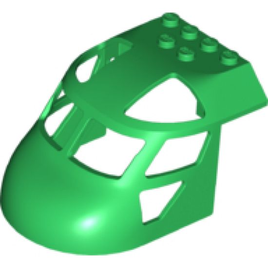 Aircraft Fuselage Forward Top Curved 6 x 8