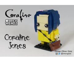 Coraline BrickHeadz: Coraline Jones