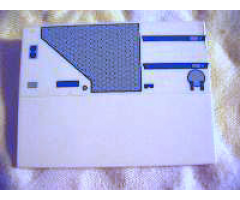 Slope 10 6 x 8 with SW UCS X-wing Pattern Left (Sticker) - Set 7191
