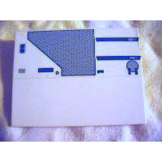 Slope 10 6 x 8 with SW UCS X-wing Pattern Left (Sticker) - Set 7191