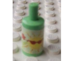 Scala Accessories Bottle Simple with Sun and Flowers Pattern (Sticker) - Set 3117