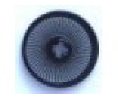 Technic, Disk 3 x 3 with Black and Silver Mesh Pattern (Sticker) - Sets 10020 / 10133 / 10219