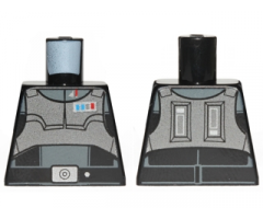 Torso SW Imperial Agent with Armor Vest Pattern (Agent Kallus)