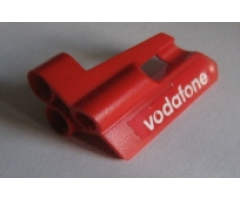 Technic, Panel Fairing #24 Small Short, Small Hole, Side B with 'vodafone' Pattern (Sticker) - Set 8386