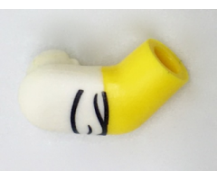 Arm, Right with White Rolled-Up Sleeve Pattern