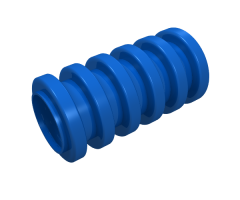 Hose, Ribbed 7mm D. 2L